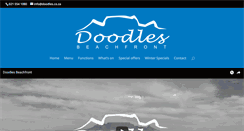 Desktop Screenshot of doodles.co.za
